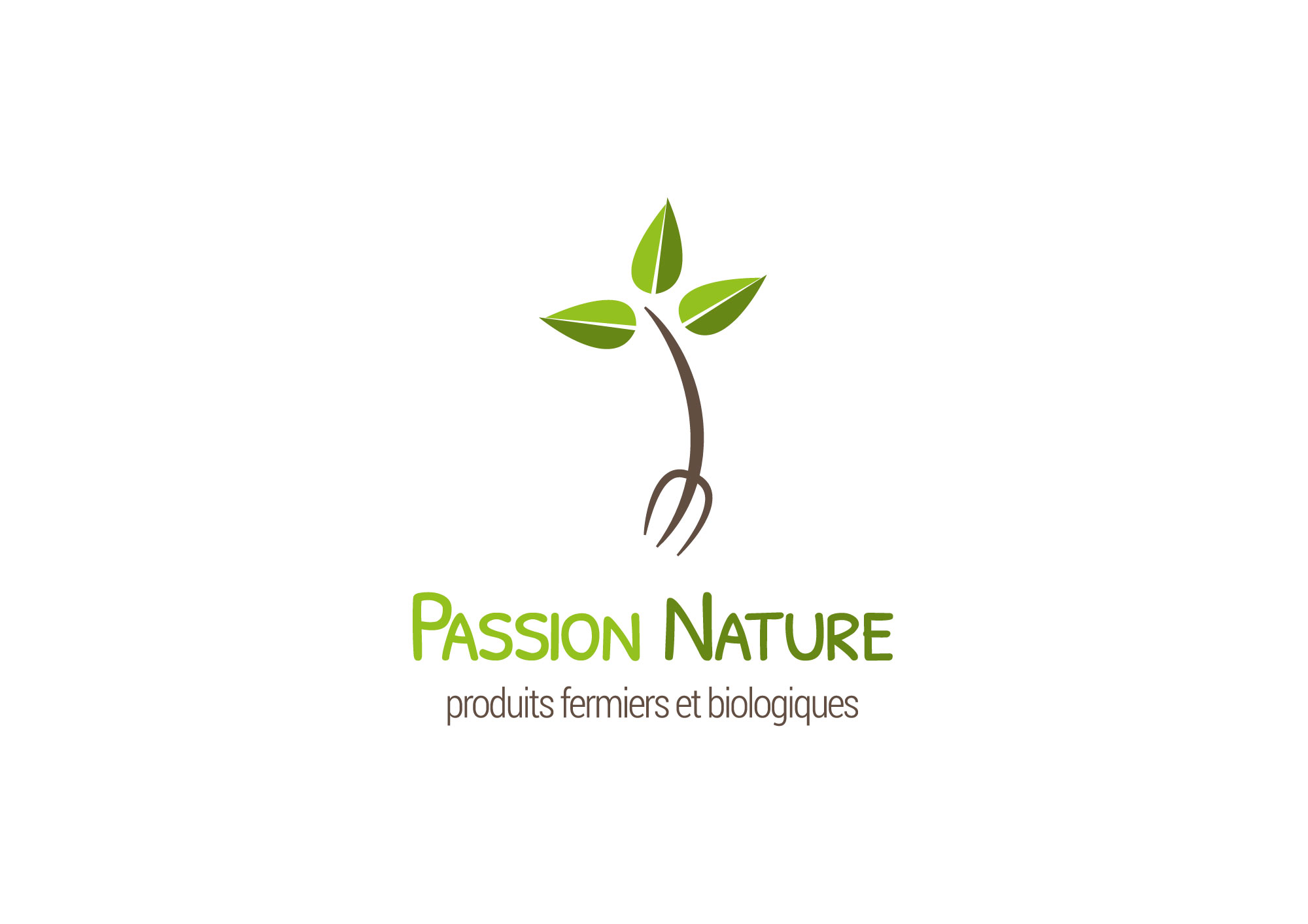 Nature – Création logo et de l'identité visuelle – Un d'pixel